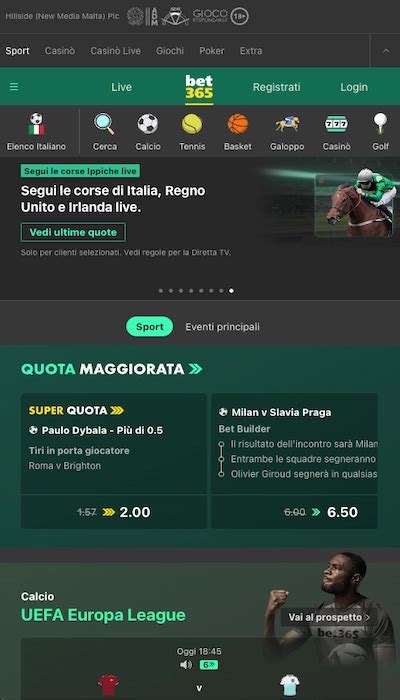 bet365 scommesse online|Bet365 Scommesse: Registrazione in Italia (Agosto 2024).